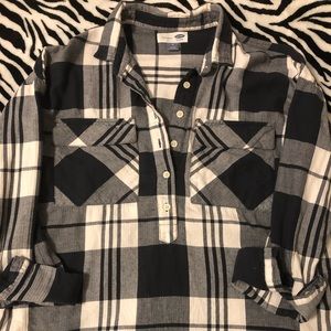 Boyfriend Flannel half button